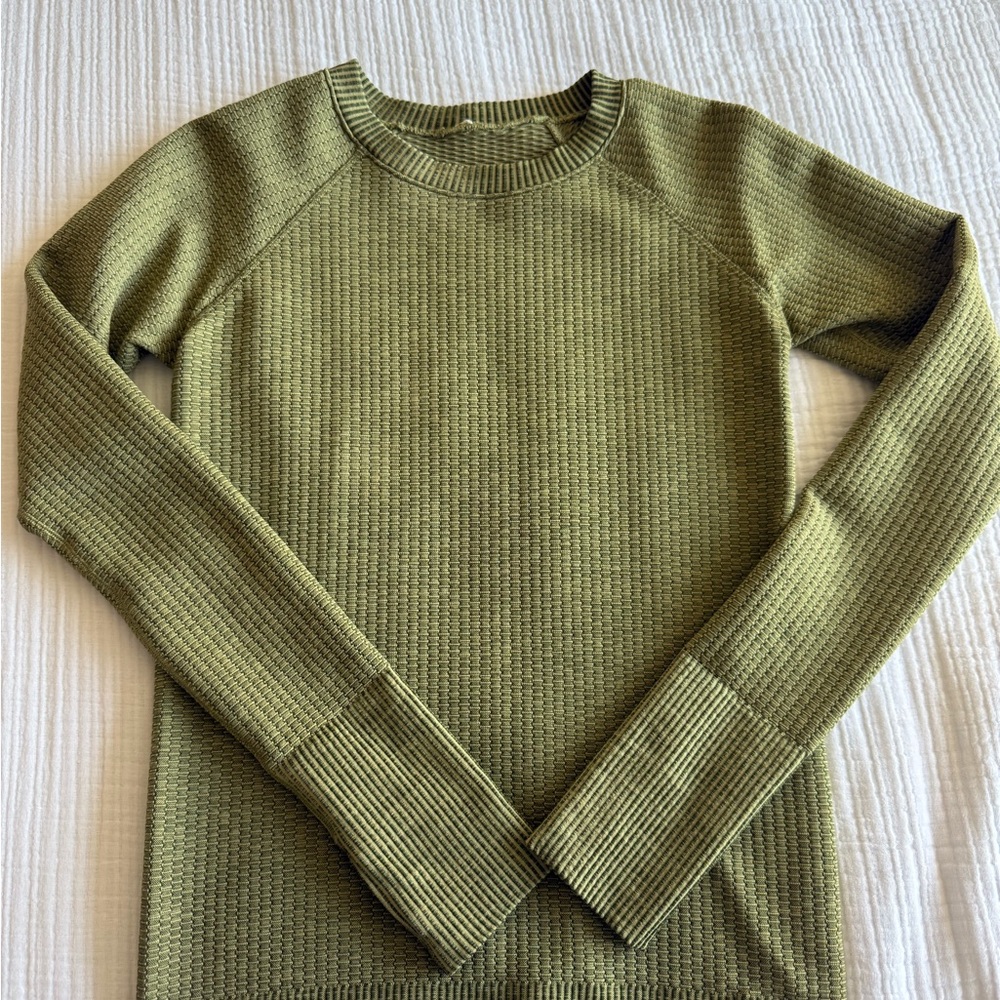 Lululemon Athletica Sage Long Sleeve Top